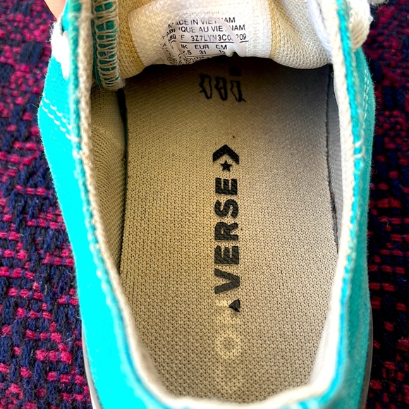 Teal converse! - Picture 3 of 4